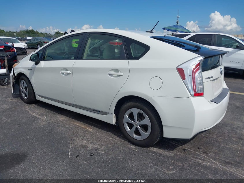TOYOTA PRIUS 2012 VIN JTDKN3DU9C1528272