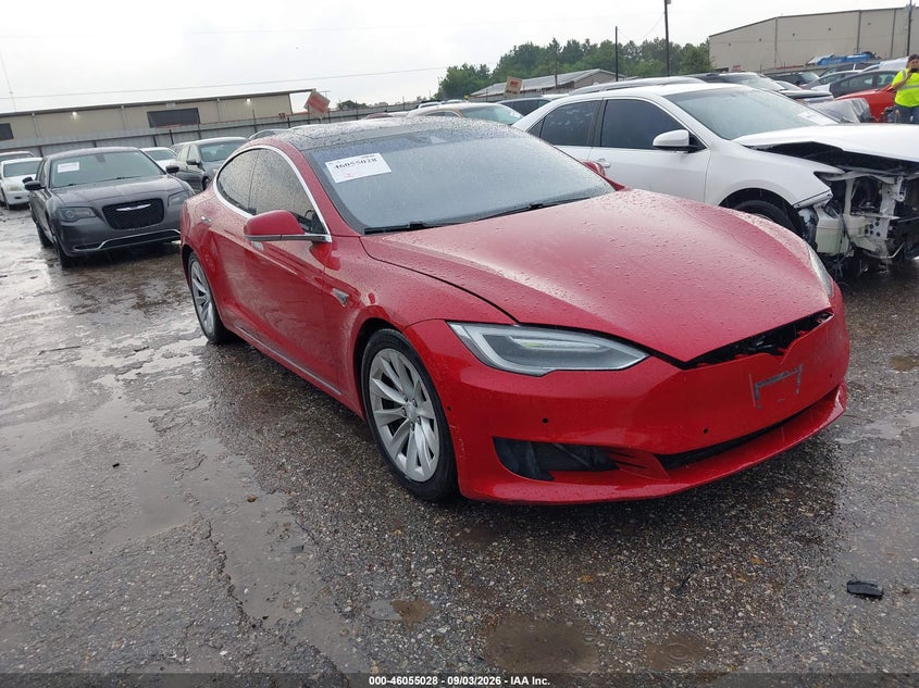 2016 TESLA MODEL S auction photo 1