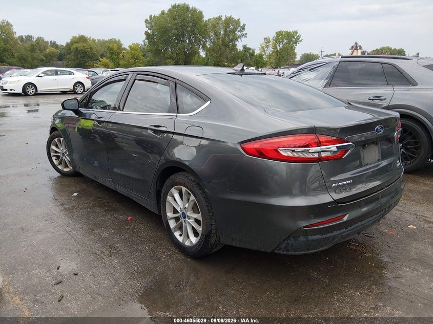 Vin: 3fa6p0hd6kr283655, lot: 46554550, ford fusion se 20193