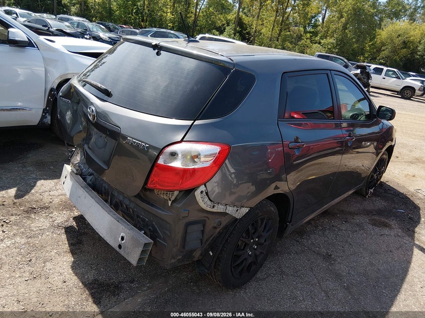 Vin: 2t1ku4ee6ac376914, lot: 46554564, toyota matrix 20104