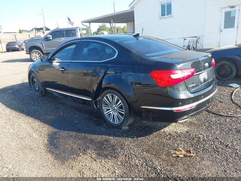 Vin: knaln4d76f5193714, lot: 46554567, kia cadenza premium 20153