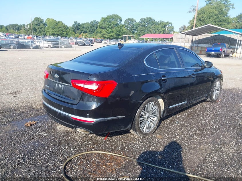 Vin: knaln4d76f5193714, lot: 46554567, kia cadenza premium 20154