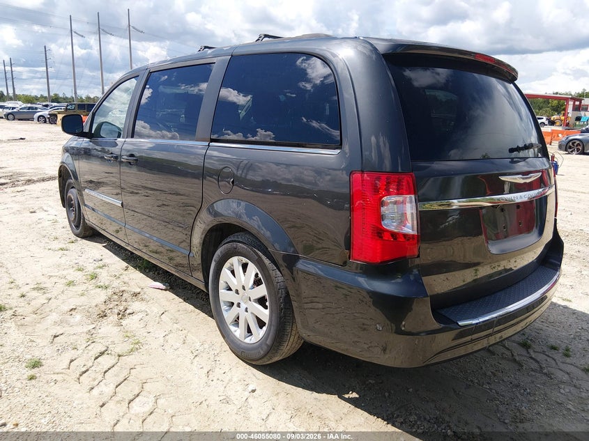 Vin: 2c4rc1bg8cr387809, lot: 46554601, chrysler town & country touring 20123