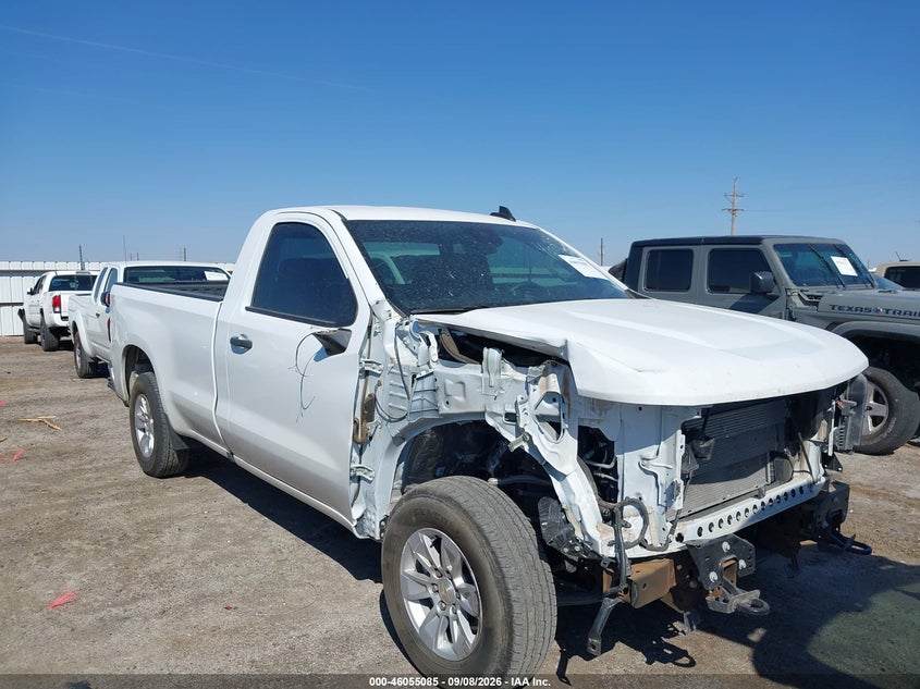 Vin: 3gcnaaed9rg381716, lot: 46554606, chevrolet silverado 1500 2wd  long bed wt 2024 img_1