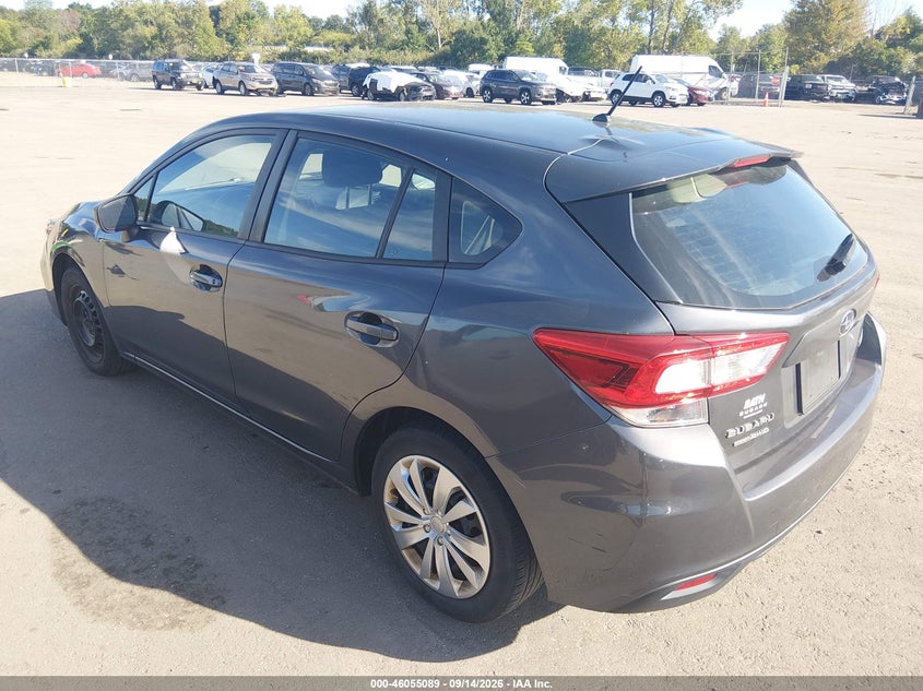 Vin: 4s3gtaa60k3721225, lot: 46554610, subaru impreza 2.0i 20193