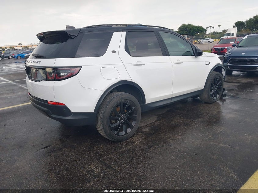 Vin: salcj2fx8lh846613, lot: 46554615, land rover discovery sport s 20204
