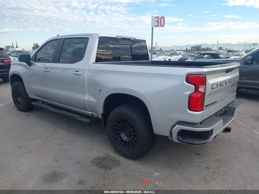 Vin: 3gcuyeed7mg218117, lot: 46554625, chevrolet silverado 1500 4wd  short bed rst 20213