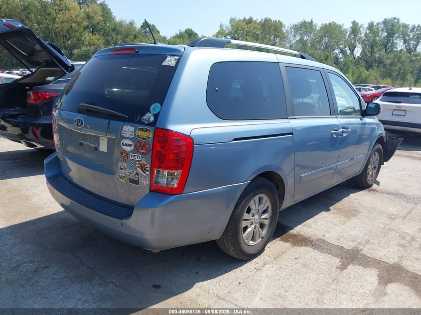 Vin: kndmg4c71c6429050, lot: 46554657, kia sedona lx 20124