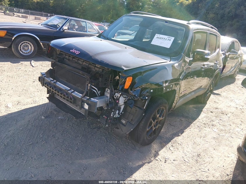 Vin: zacnjbb17lpk99440, lot: 46554660, jeep renegade altitude 4x4 20202
