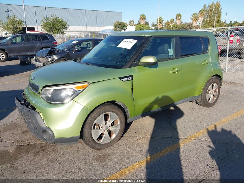 Vin: kndjn2a20f7766067, lot: 46554685, kia soul 20152