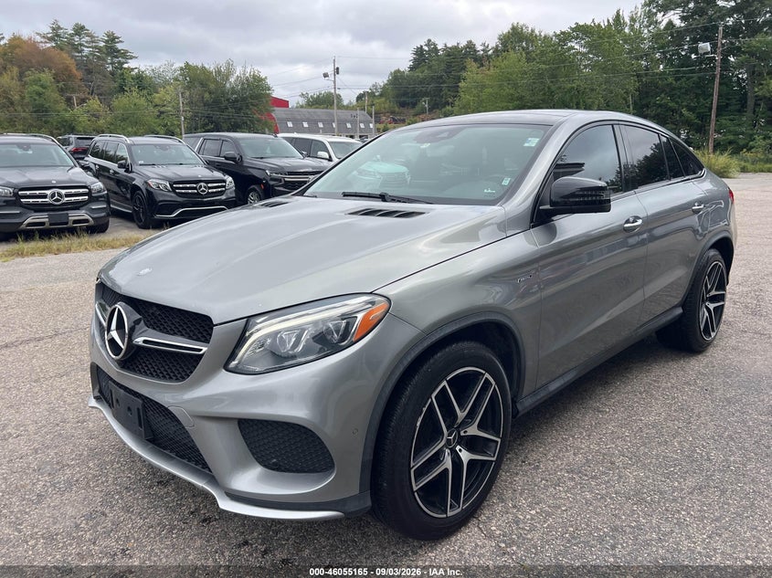 MERCEDES-BENZ GLE 450 AMG COUPE 2016 VIN 4JGED6EB1GA016666