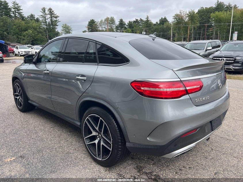 2016 MERCEDES-BENZ GLE 450 AMG COUPE auction photo 3