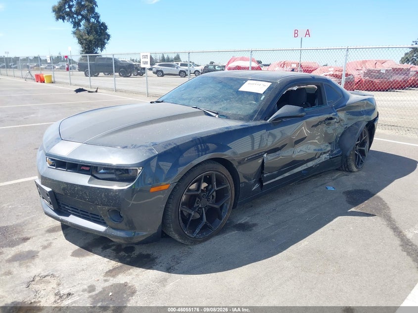 Vin: 2g1fb1e37e9296721, lot: 46554697, chevrolet camaro 1lt 20142
