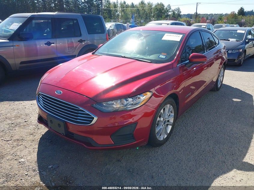 Vin: 3fa6p0lu9kr170337, lot: 46554735, ford fusion hybrid se 20192
