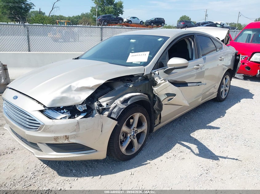 Vin: 3fa6p0h7xhr403640, lot: 46554752, ford fusion se 20172