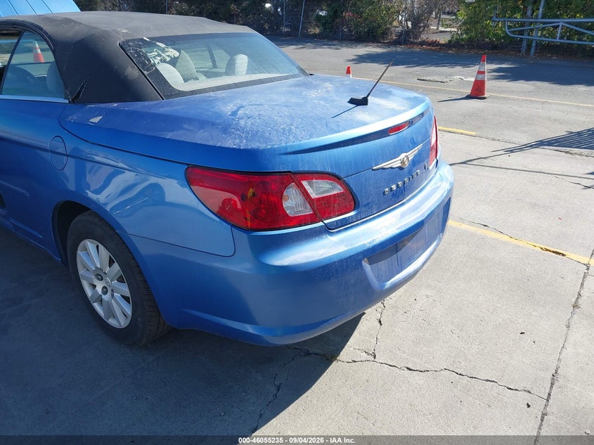 CHRYSLER SEBRING 2008 VIN 1C3LC45K48N643167