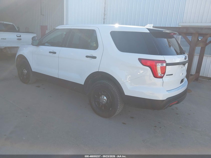 Vin: 1fm5k8ar8hgb72450, lot: 46554758, ford utility police interceptor 20173