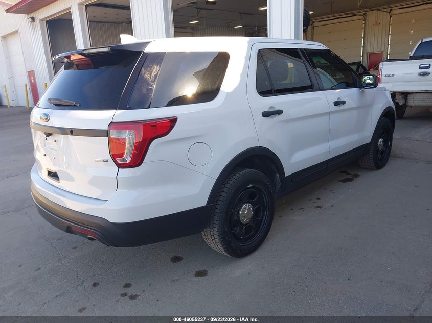 Vin: 1fm5k8ar8hgb72450, lot: 46554758, ford utility police interceptor 20174