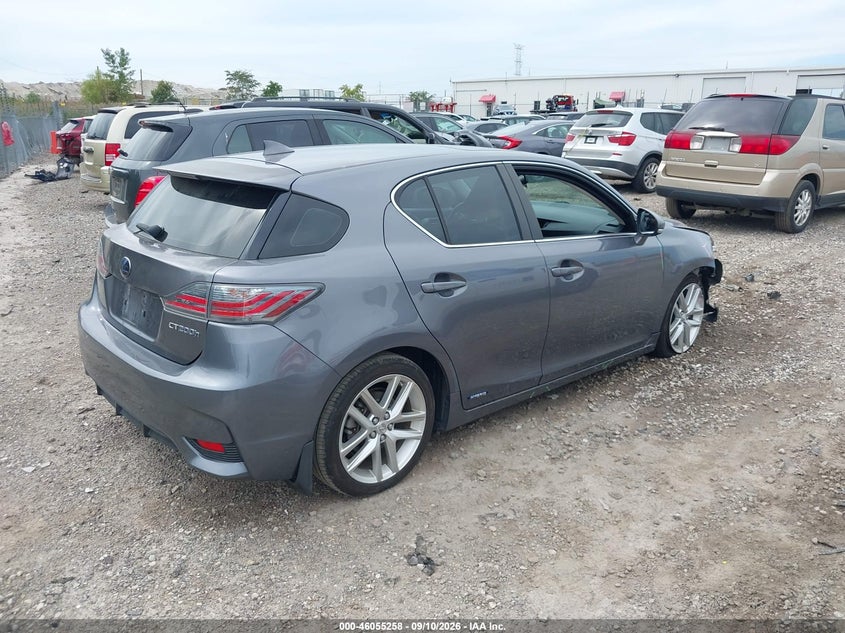 Vin: jthkd5bh4f2236806, lot: 46554780, lexus ct 200h 20154