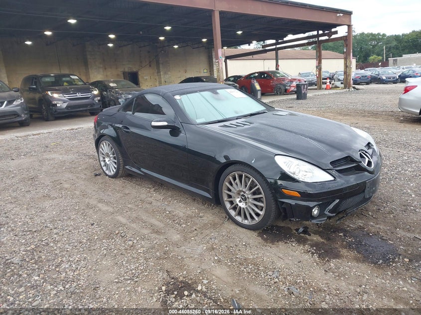 2006 Mercedes-Benz Slk 55 Amg, Перёд, IAAI, VIN WDBWK73F36F111580