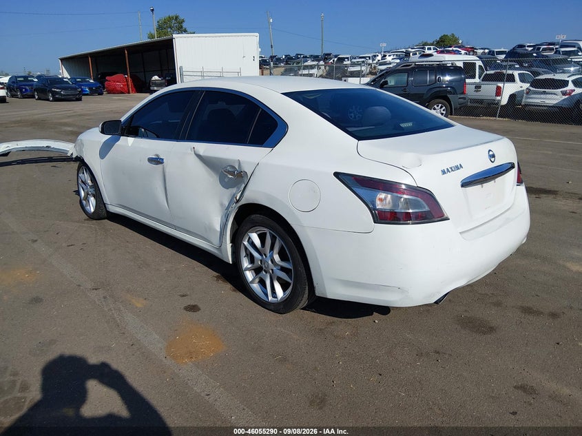 Vin: 1n4aa5ap9ec454589, lot: 46554812, nissan maxima 3.5 s 20143