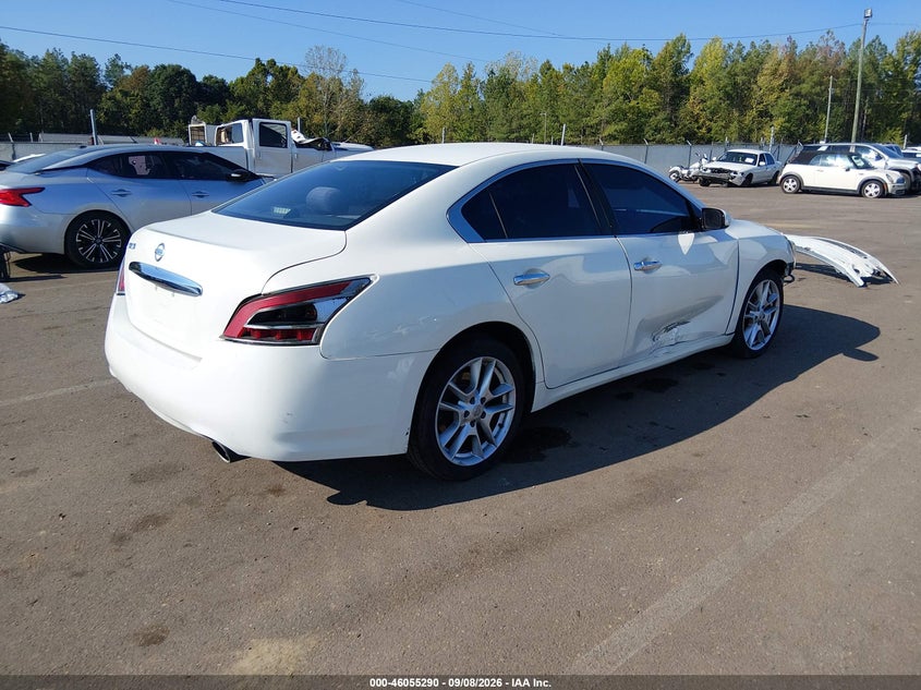 Vin: 1n4aa5ap9ec454589, lot: 46554812, nissan maxima 3.5 s 20144