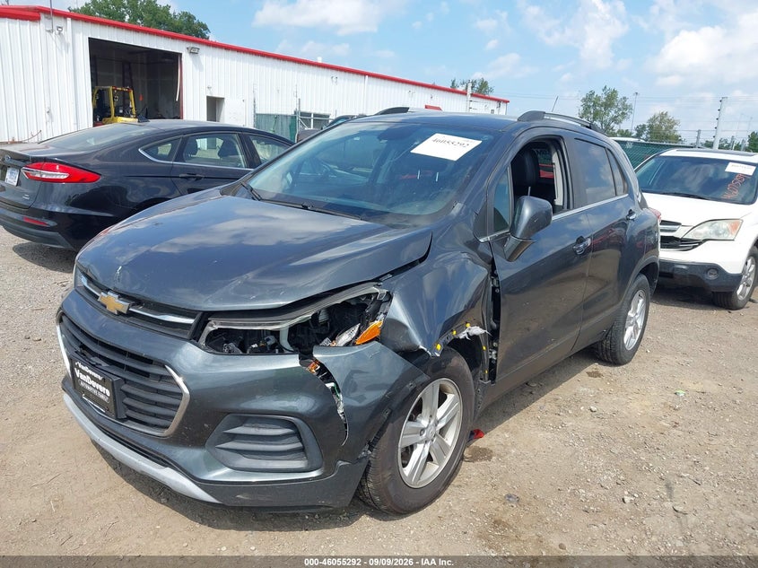 Vin: kl7cjlsb3jb592362, lot: 46554814, chevrolet trax lt 20182