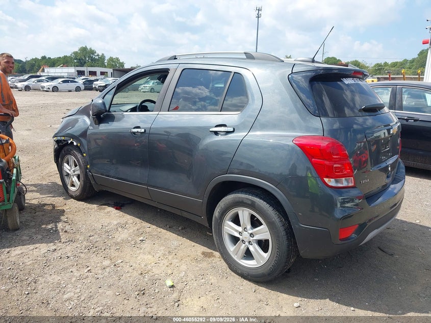 Vin: kl7cjlsb3jb592362, lot: 46554814, chevrolet trax lt 20183