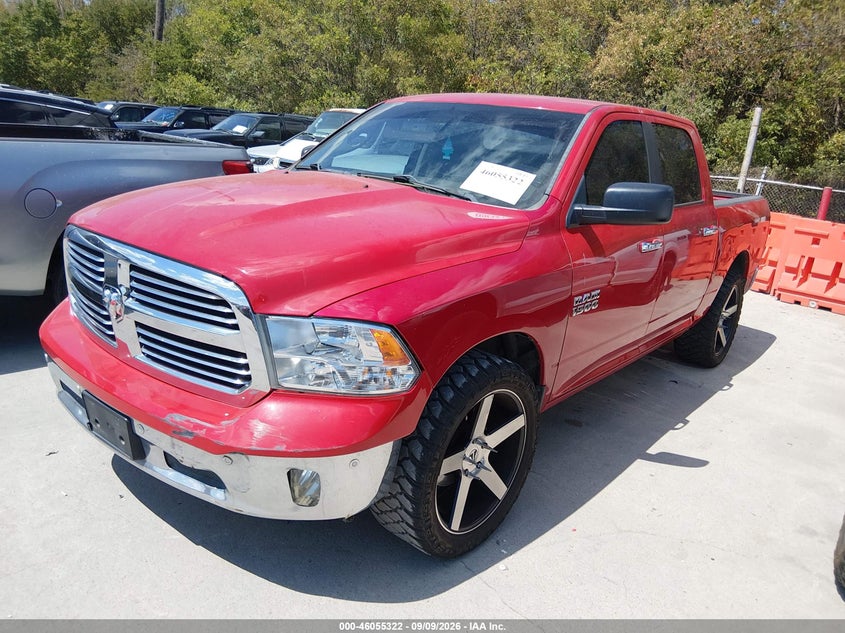 Vin: 1c6rr6lt2fs565747, lot: 46554844, ram 1500 big horn 20152