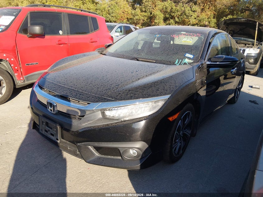 Vin: 19xfc1f99ge042066, lot: 46554847, honda civic touring 20162