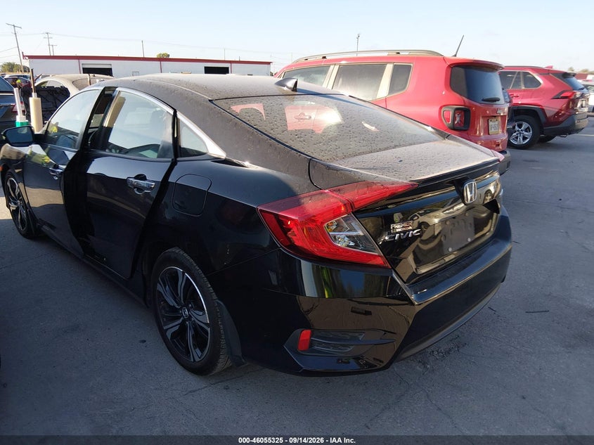 Vin: 19xfc1f99ge042066, lot: 46554847, honda civic touring 20163