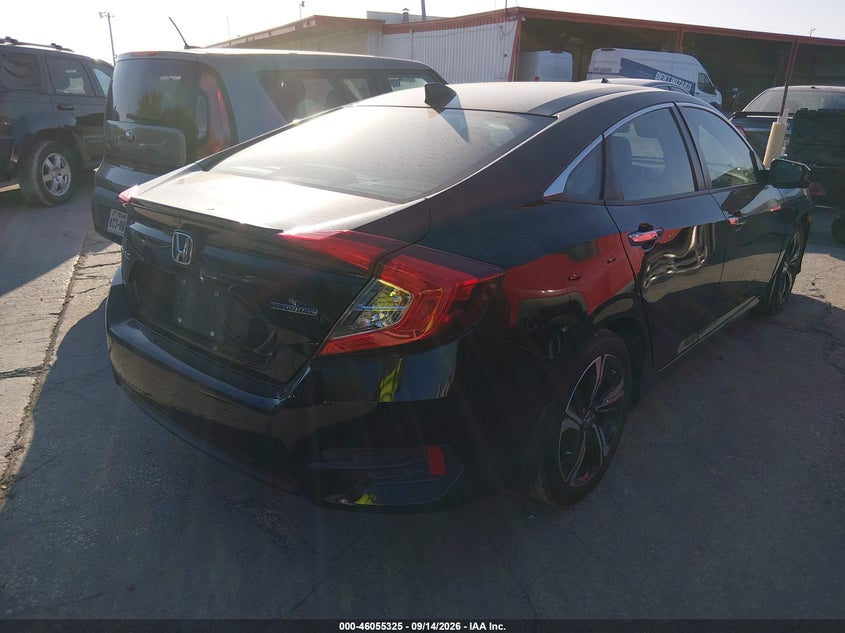 Vin: 19xfc1f99ge042066, lot: 46554847, honda civic touring 20164