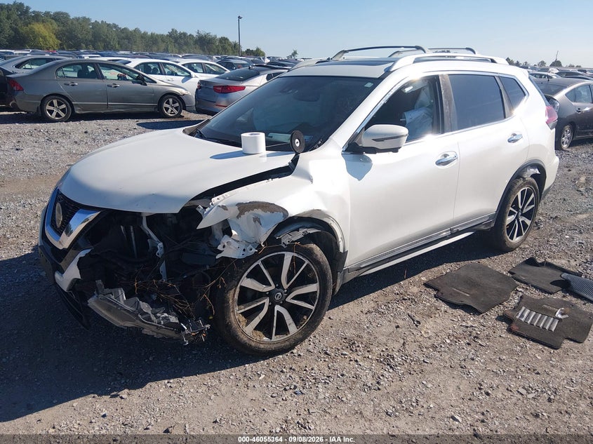Vin: 5n1at2mv0kc748371, lot: 46554886, nissan rogue sl 20192