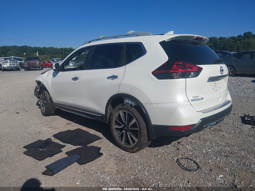 Vin: 5n1at2mv0kc748371, lot: 46554886, nissan rogue sl 20193