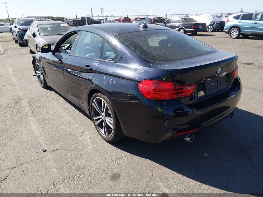 Vin: wba4b1c54fd954967, lot: 46554891, bmw 435i gran coupe 20153