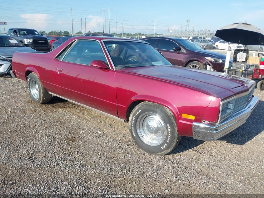 1986 CHEVROLET EL CAMINO auction photo 1