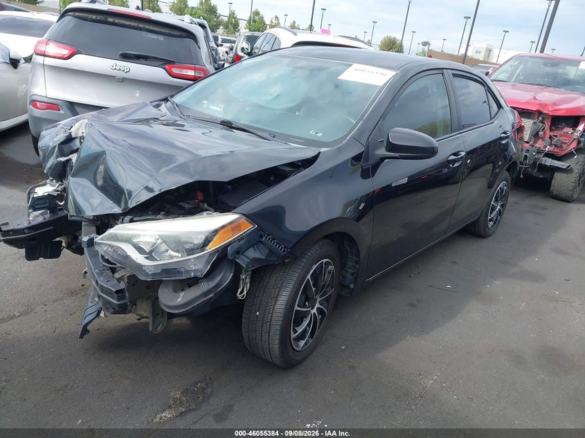 Vin: 5yfburhe3ep160307, lot: 46554906, toyota corolla le 20142
