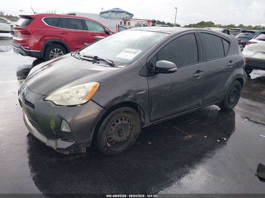TOYOTA PRIUS C 2012 VIN JTDKDTB3XC1501062