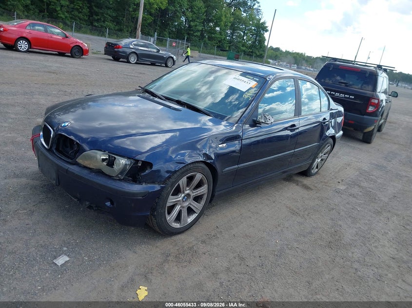 BMW 325I 2003 VIN WBAET37403NJ27827