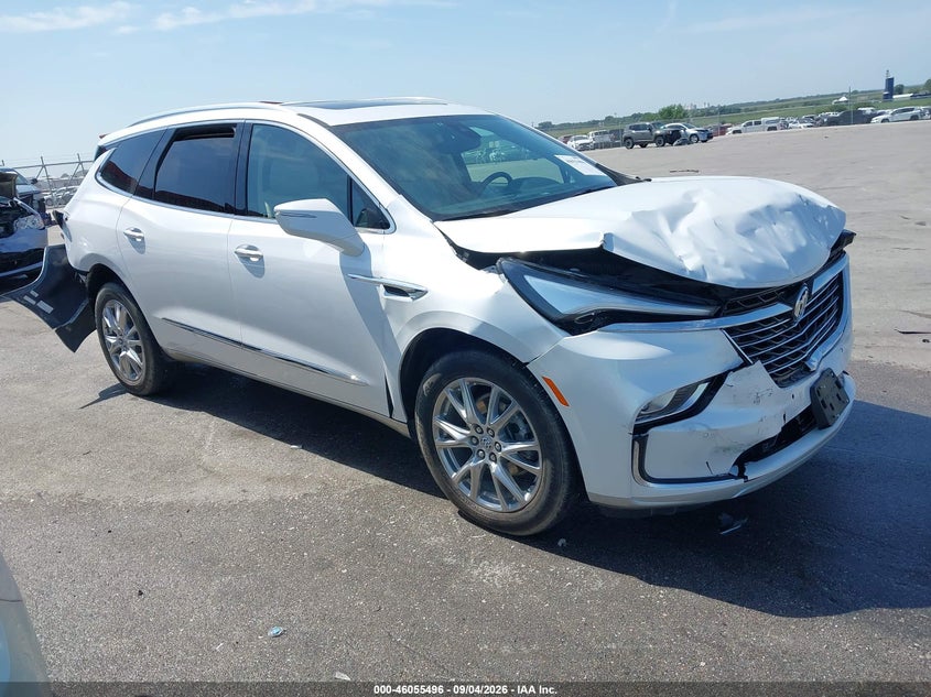 Vin: 5gaevakwxpj258093, lot: 46555018, buick enclave essence awd 2023 img_1