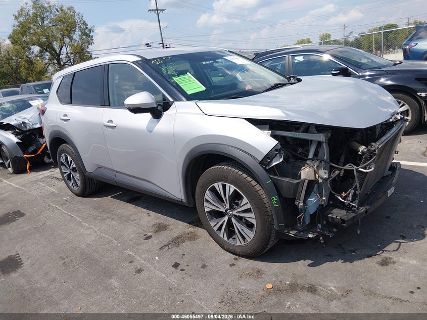 Vin: 5n1at3bb0mc731409, lot: 46555019, nissan rogue sv intelligent awd 2021 img_1