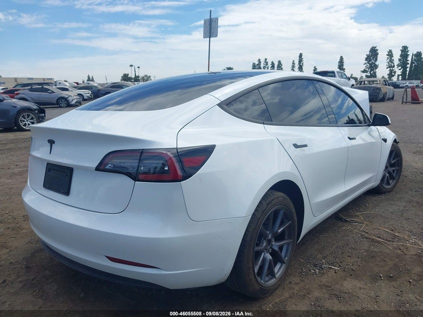 Vin: 5yj3e1ea4pf452941, lot: 46555030, tesla model 3 rear-wheel drive 20234