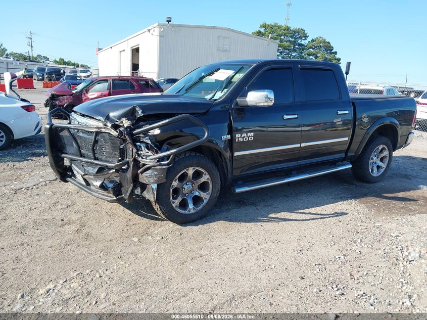 Vin: 1c6rr7nt5hs774325, lot: 46555032, ram 1500 laramie  4x4 5'7 box 20172