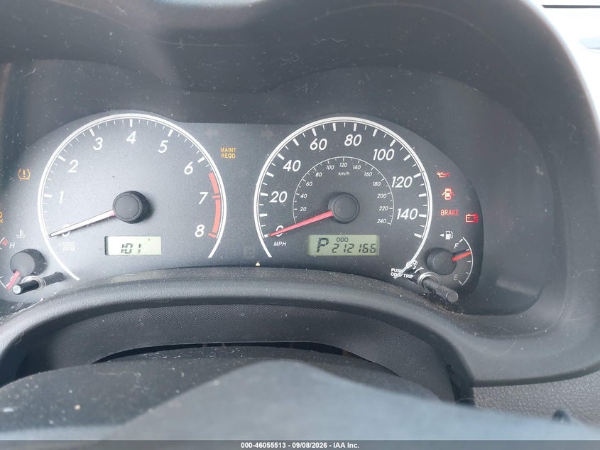 TOYOTA COROLLA 2009 VIN 1NXBU40E39Z017926