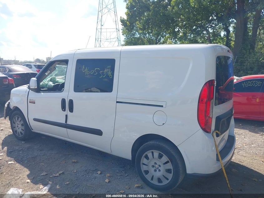 Vin: zfbhrfbb0k6l95553, lot: 46555038, ram promaster city tradesman slt 20193