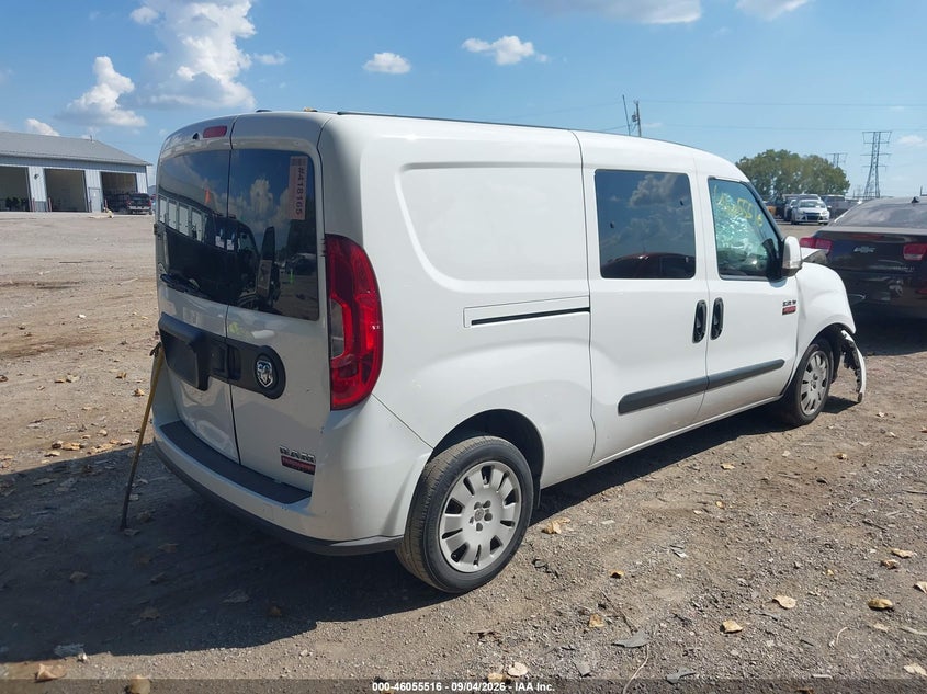 Vin: zfbhrfbb0k6l95553, lot: 46555038, ram promaster city tradesman slt 20194