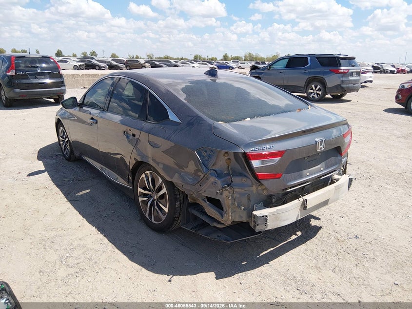 Vin: 1hgcv3f98ka012692, lot: 46555065, honda accord hybrid touring 20193