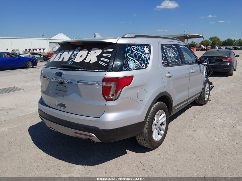 Vin: 1fm5k7d84hgc05876, lot: 46555077, ford explorer xlt 20174