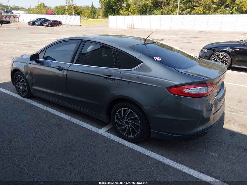 Vin: 1fa6p0g77e5406303, lot: 46555095, ford fusion s 20143