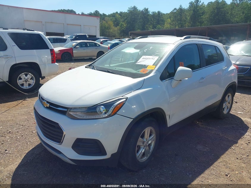 Vin: 3gncjlsb1hl286456, lot: 46555113, chevrolet trax lt 20172